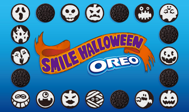 SMILE HALLOWEEN OREO