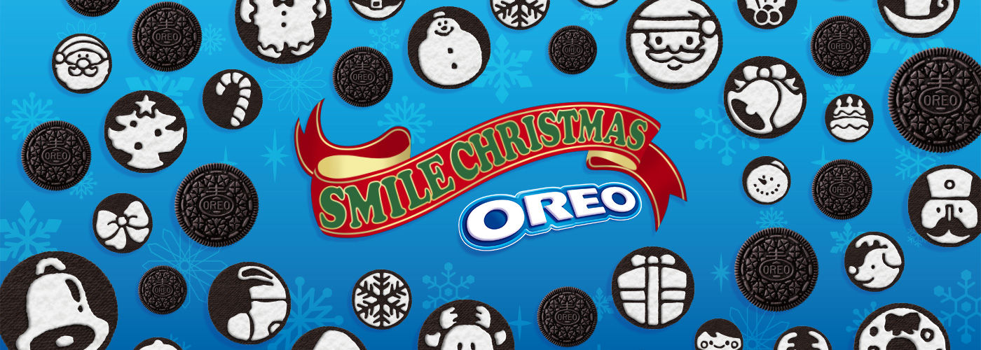 SMILE CHRISTMAS OREO